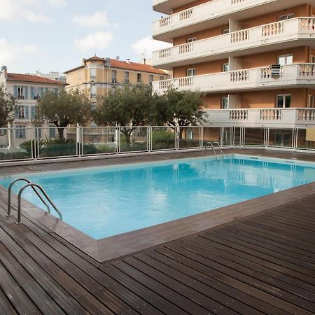Studio With Swimming Pool 80 Meters Near The Beach Nice Eksteriør bilde