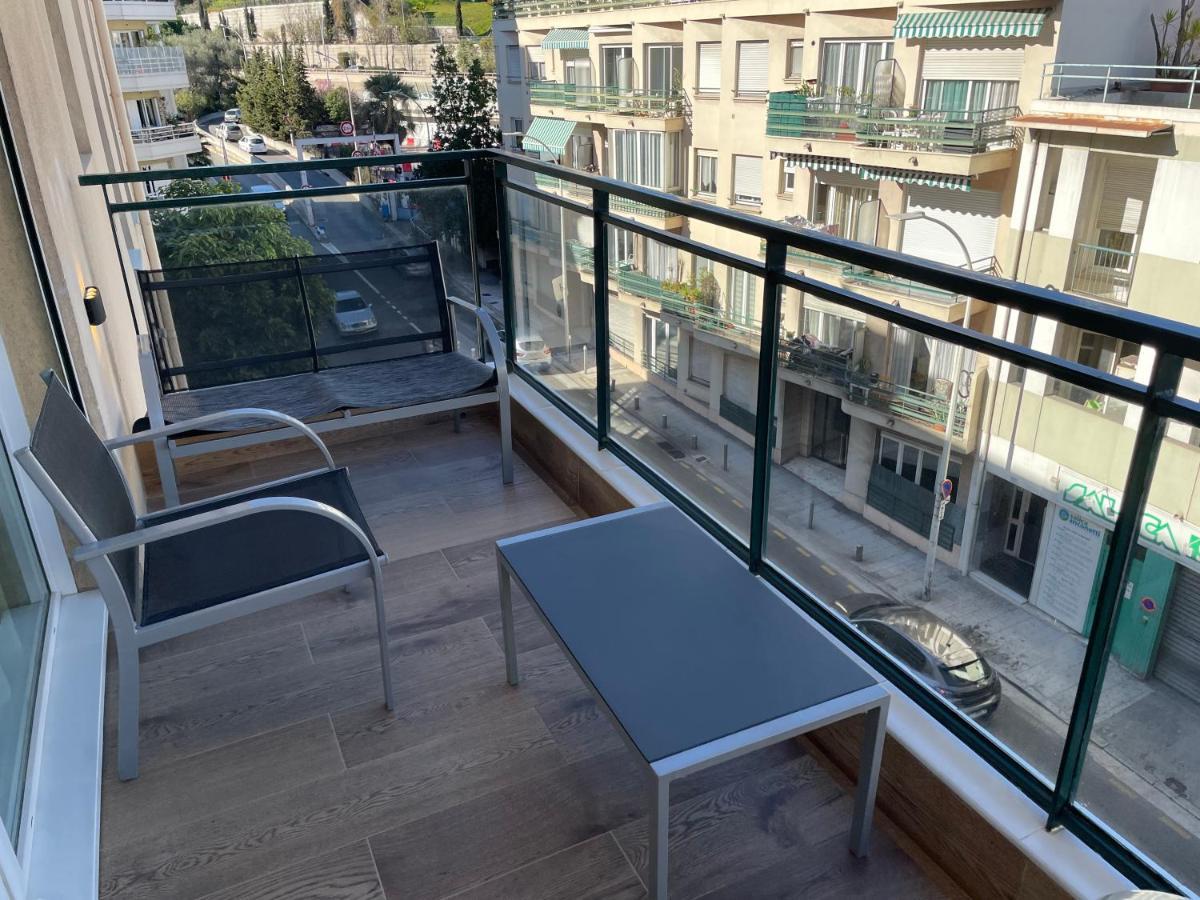 Studio With Swimming Pool 80 Meters Near The Beach Nice Eksteriør bilde
